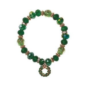 Happy Holidays Stretch Bracelet